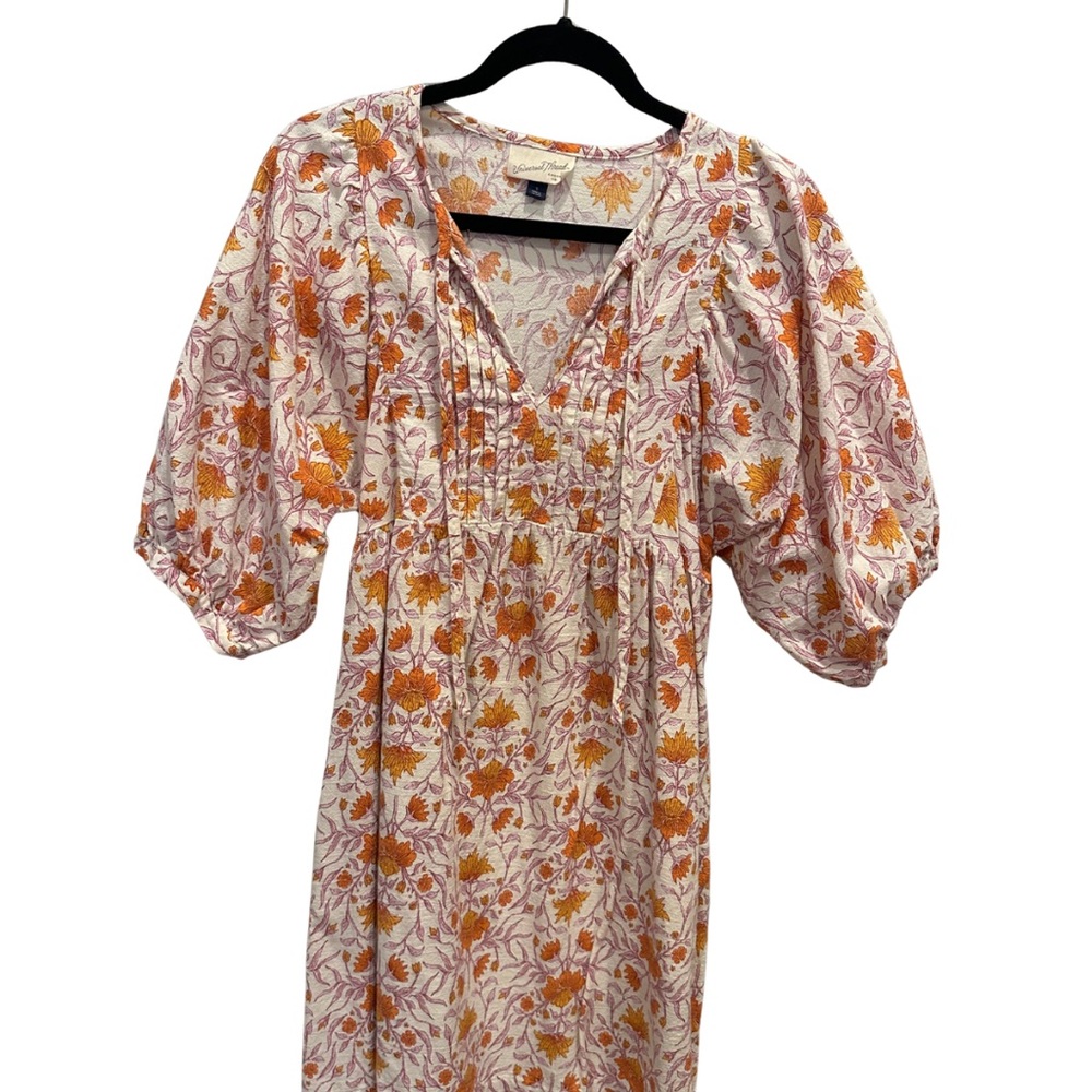 Universal Thread Floral Puff Sleeve Mini Dress